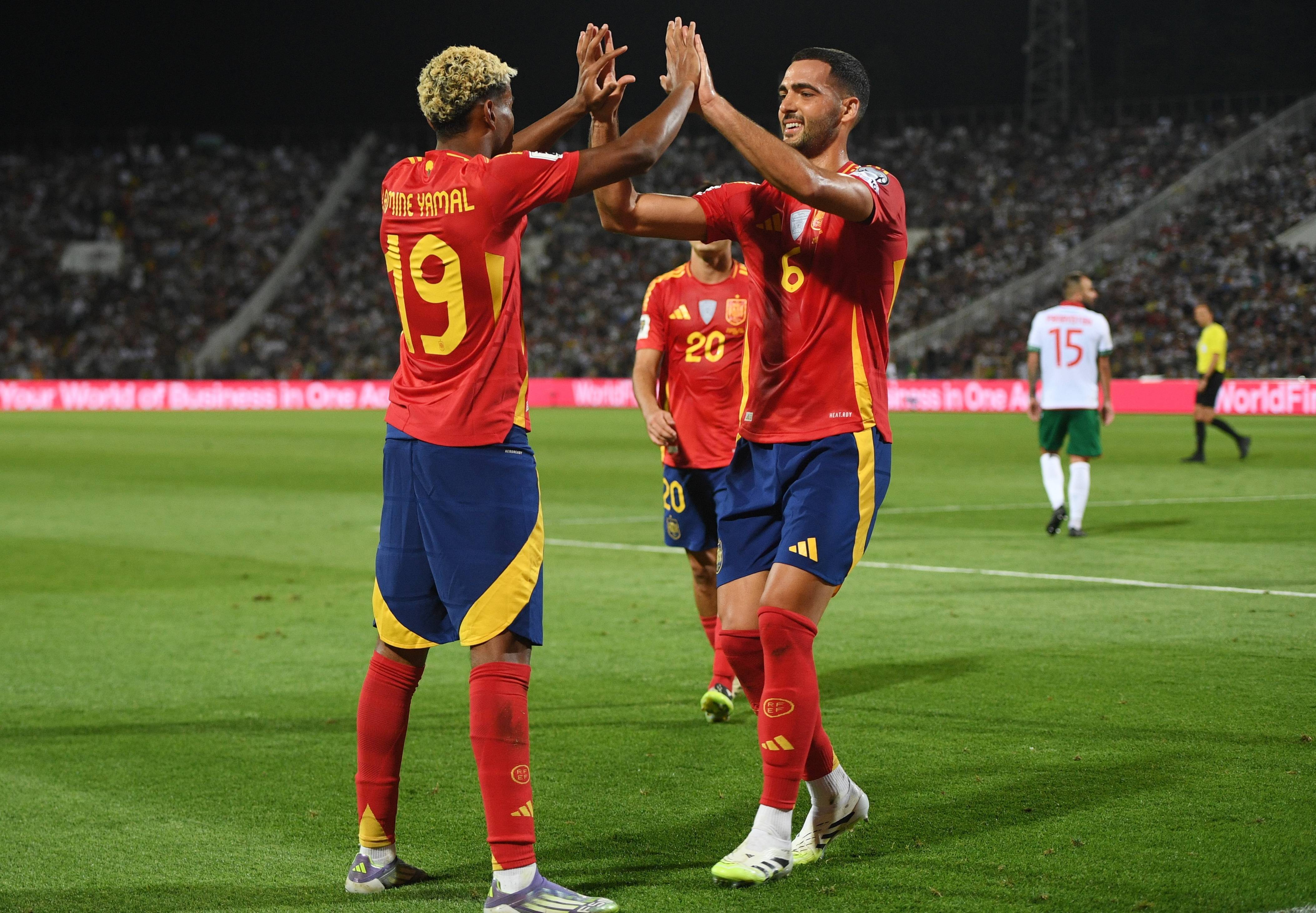 包含世预赛保加利亚0-3西班牙西班牙3分领跑的词条 包含世预赛保加利亚0-3西班牙西班牙3分领跑的词条