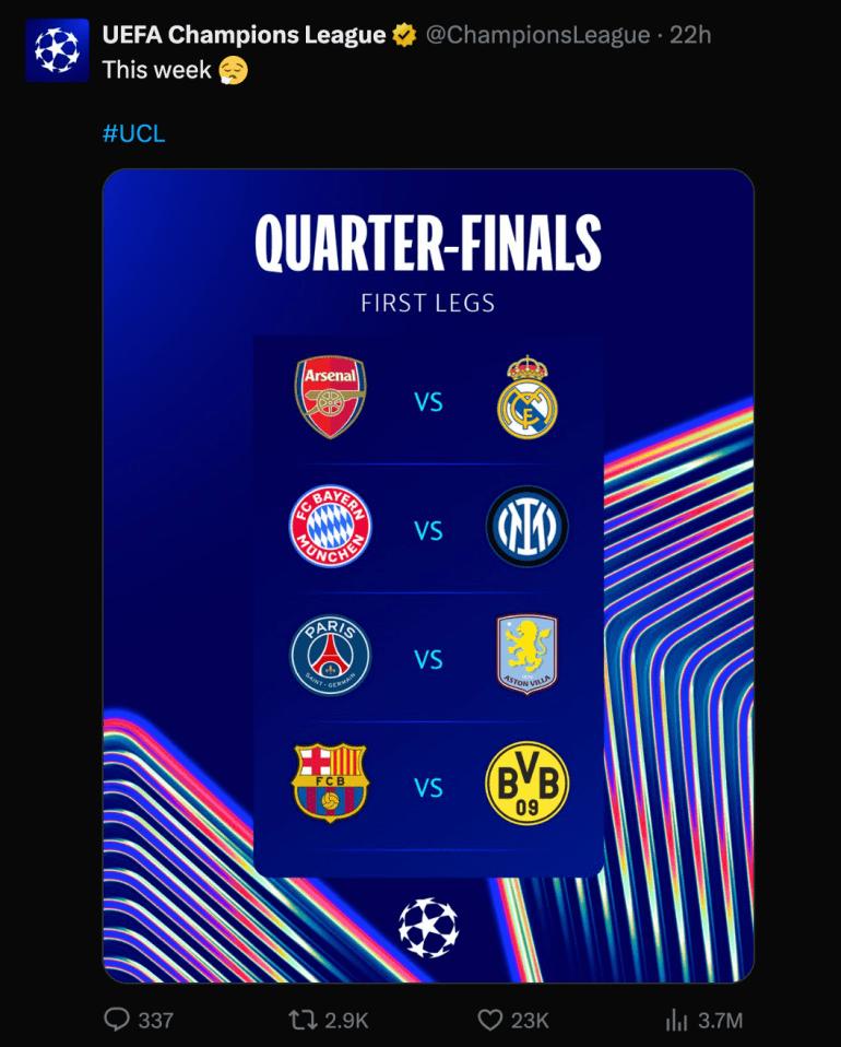 欧冠决赛2025决赛时间表北京时间6月1日03:00正式开打的简单介绍