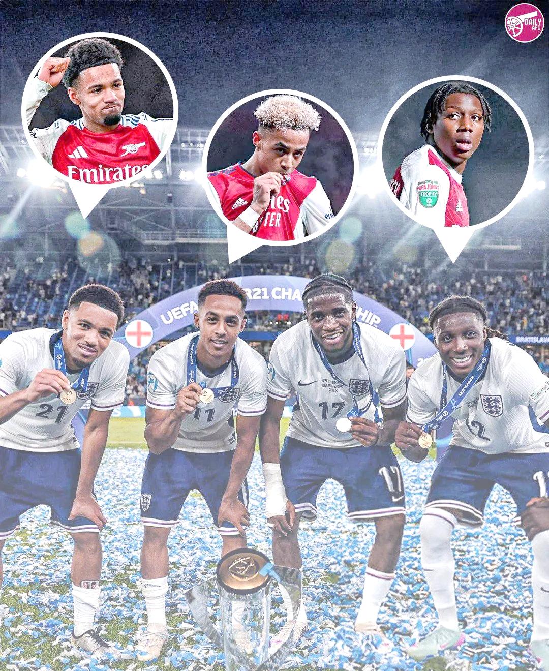 包含U21欧洲杯身价最高阵容阿森纳新星入选的词条