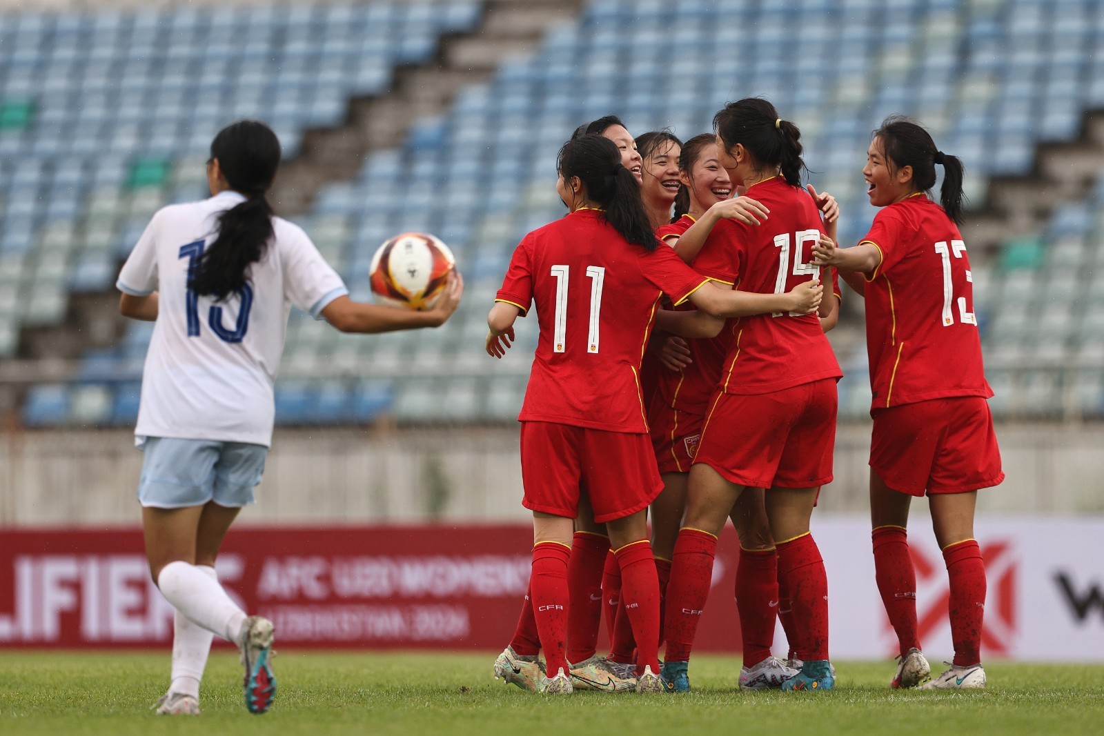U20女足亚洲杯资格赛中国U20女足7-0狂胜柬埔寨U20女足的简单介绍