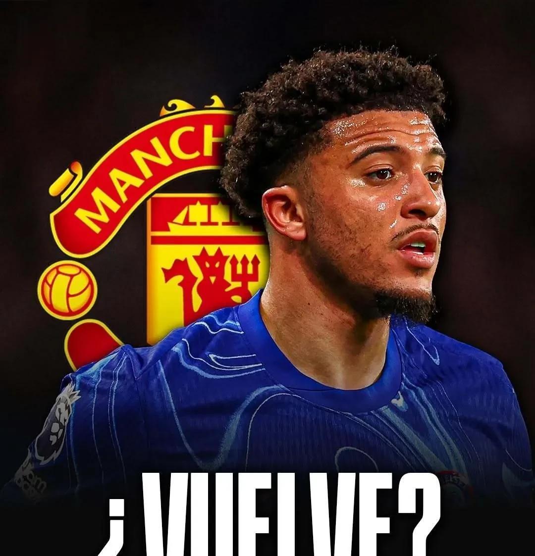 曝切尔西将不买断桑乔切尔西将向曼联支付500万镑