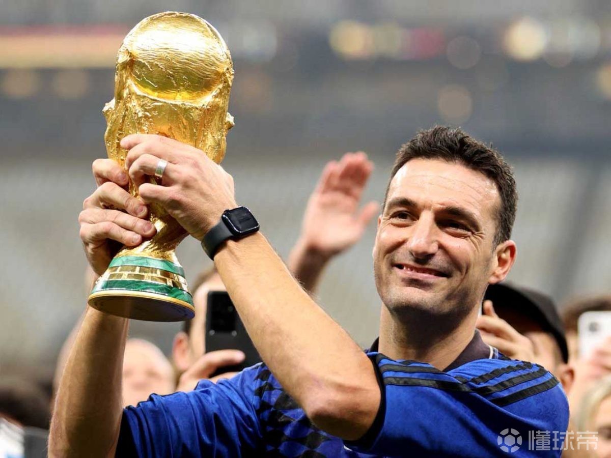 关于斯卡洛尼世预赛执教数据公布拿分率73.33%的信息