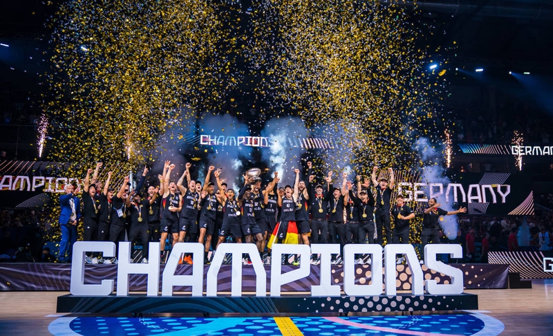 包含德国男篮险胜土耳其夺得欧锦赛冠军队史第二次夺冠的词条