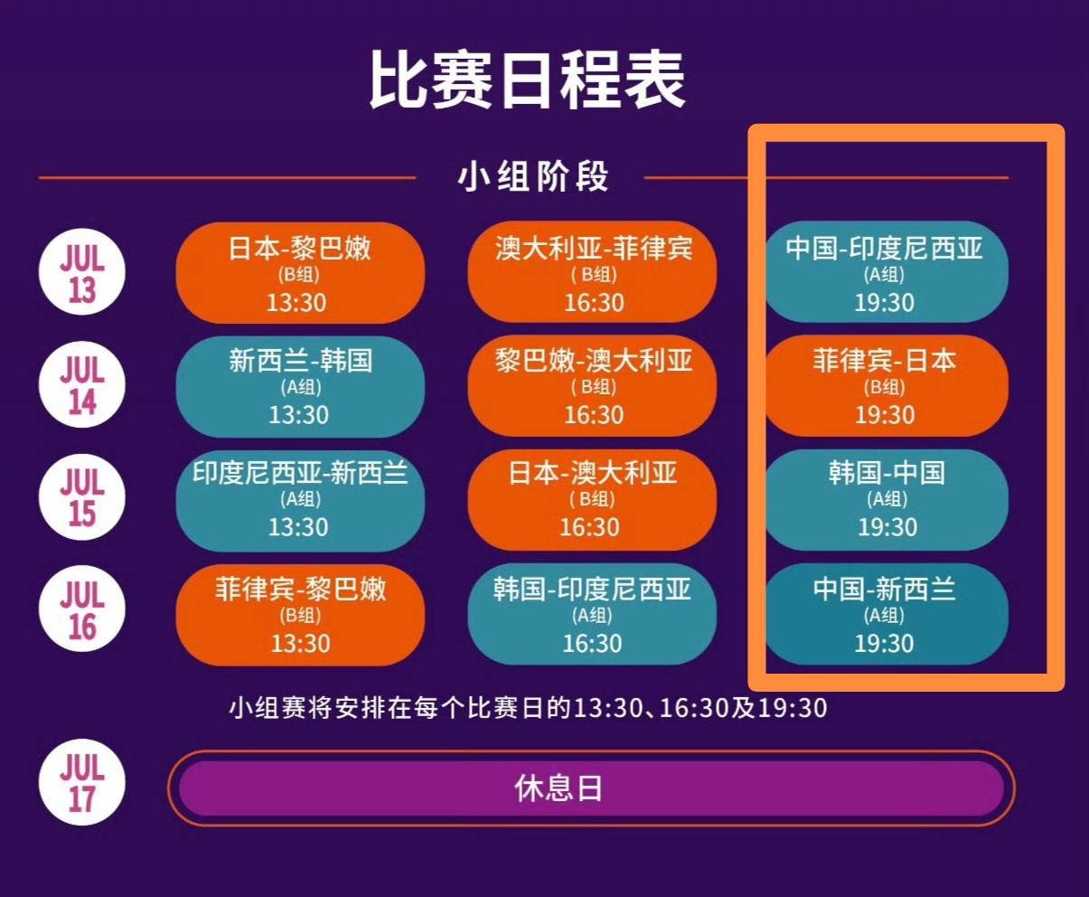 中国女篮亚洲杯7月13日直播吗？中央5套女篮亚洲杯直播时间表的简单介绍  第2张