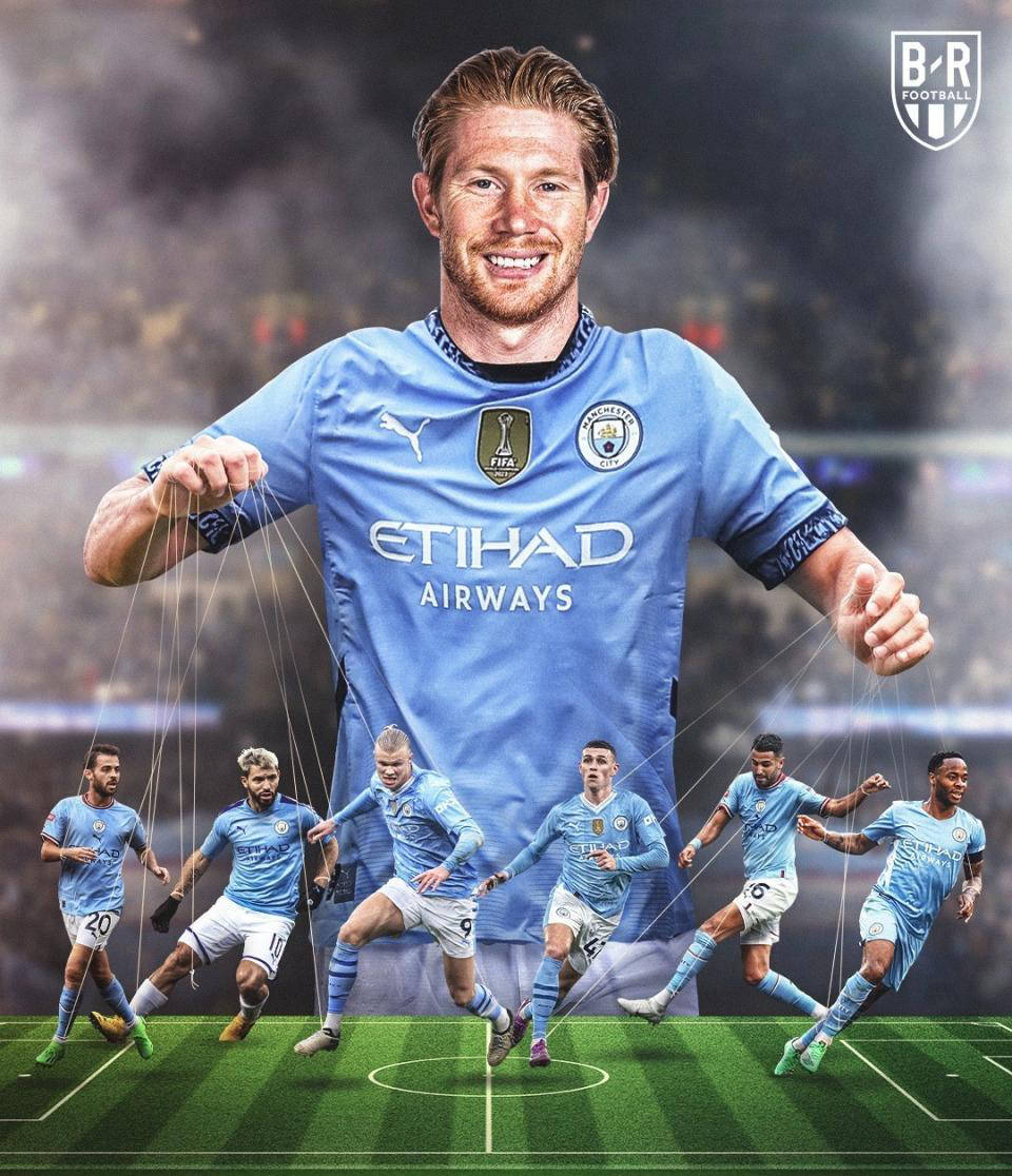 曼城官方祝福德布劳内已是队史传奇之一  第2张